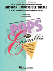 Mission: Impossible, Arr. Paul Murtha Clarinet Ensemble Grade 2.5