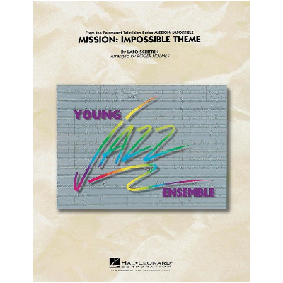 Mission: Impossible Theme, Arr. Roger Holmes Stage Band Chart Grade 3-Stage Band chart-Hal Leonard-Engadine Music