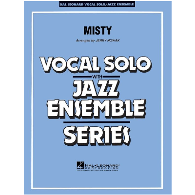 Misty Arr. Jerry Nowak Stage Band Chart Grade 3-4-Stage Band chart-Hal Leonard-Engadine Music