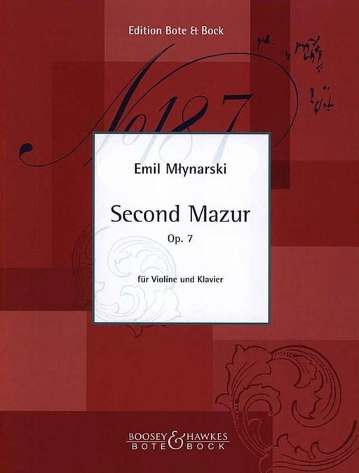 Mlynarski - Mazurka (Mazur) No. 2 Op. 7-Strings-Engadine Music-Engadine Music