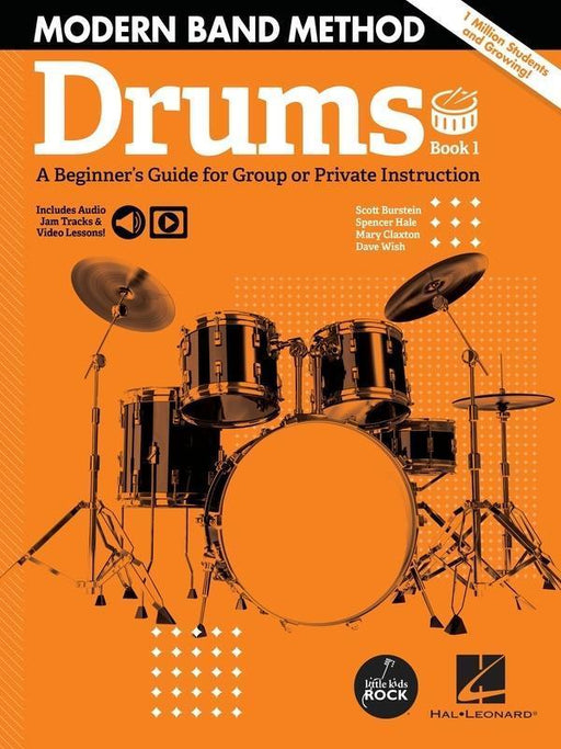 Modern Band Method - Drums Book 1, Book & Online Audio