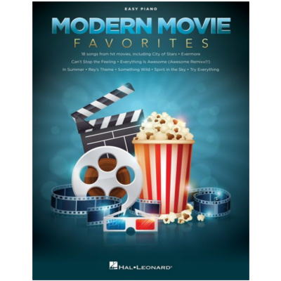 Modern Movie Favorites, Easy Piano-Easy Piano-Hal Leonard-Engadine Music
