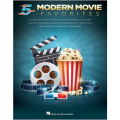 Modern Movie Favorites for Five-Finger Piano-Piano & Keyboard-Hal Leonard-Engadine Music