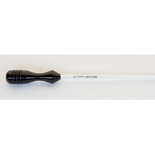 Mollard Baton Lancio, 14" Black Handle, Carbon Fibre Shaft (355 mm) L14BWCF-Baton-Mollard-Engadine Music