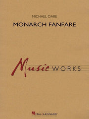 Monarch Fanfare, Michael Oare Concert Band Grade 4-Concert Band-Hal Leonard-Engadine Music