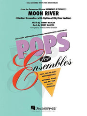 Moon River, Arr. James Christensen Clarinet Ensemble Grade 2.5