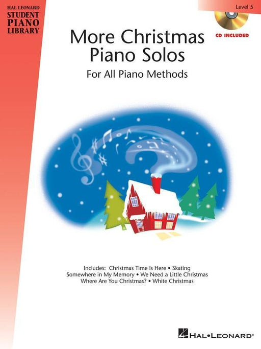 More Christmas Piano Solos Level 5 - Book/CD Pack-Piano & Keyboard-Hal Leonard-Engadine Music