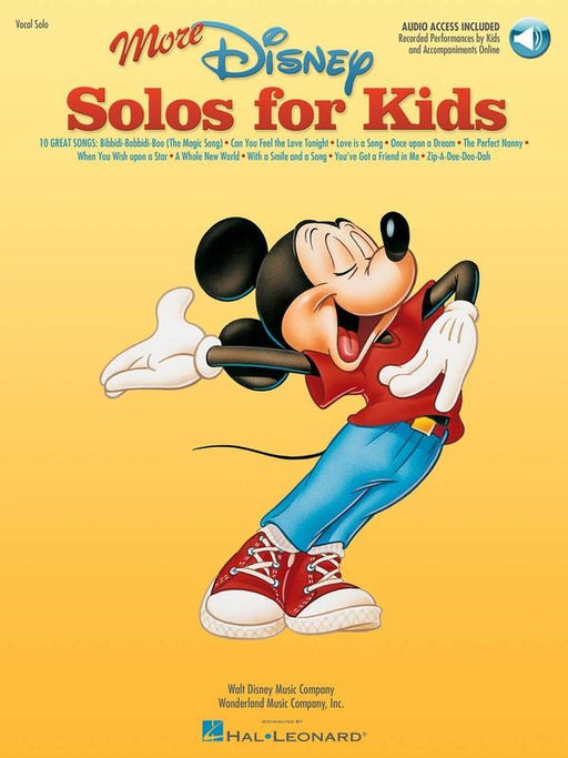 More Disney Solos for Kids-Songbooks-Hal Leonard-Engadine Music