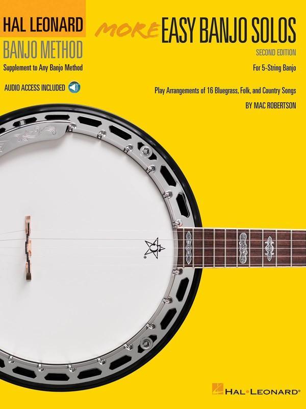 More Easy Banjo Solos for 5-String Banjo - Second Edition-Guitar & Folk-Hal Leonard-Engadine Music