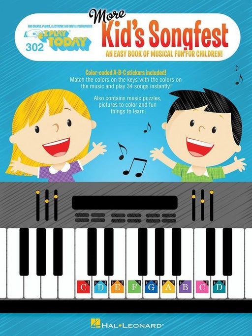 More Kid's Songfest-Piano & Keyboard-Hal Leonard-Engadine Music