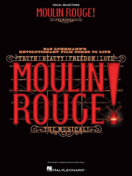 Moulin Rouge! The Musical, Vocal Selections