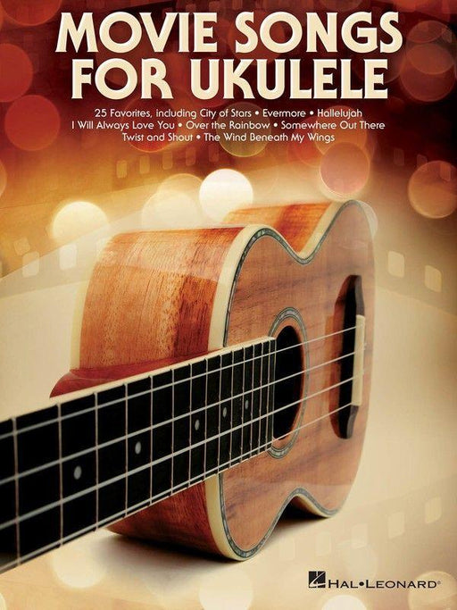 Movie Songs for Ukulele-Ukulele Songbook-Hal Leonard-Engadine Music