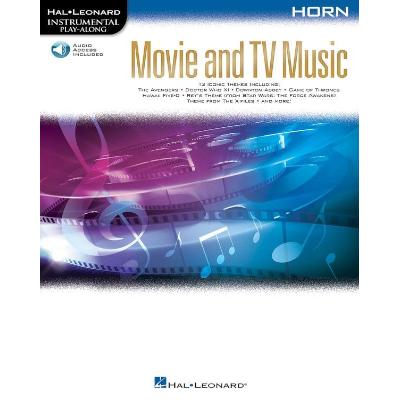 Movie and TV Music for Horn-Brass-Hal Leonard-Engadine Music