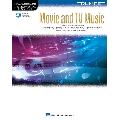 Movie and TV Music for Trumpet-Brass-Hal Leonard-Engadine Music