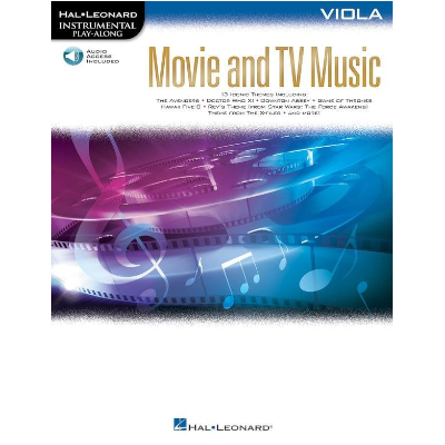 Movie and TV Music for Viola-Strings-Hal Leonard-Engadine Music