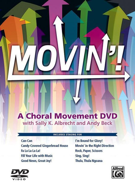 Movin'! A Choral Movement DVD-Choral-Alfred-Engadine Music