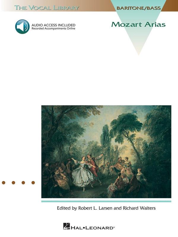 Mozart Arias for Baritone/Bass-Vocal-Hal Leonard-Engadine Music