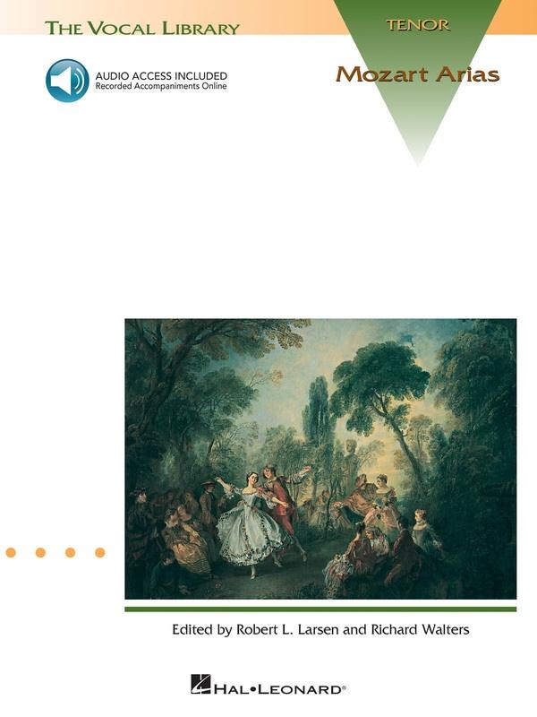 Mozart Arias for Tenor-Vocal-Hal Leonard-Engadine Music