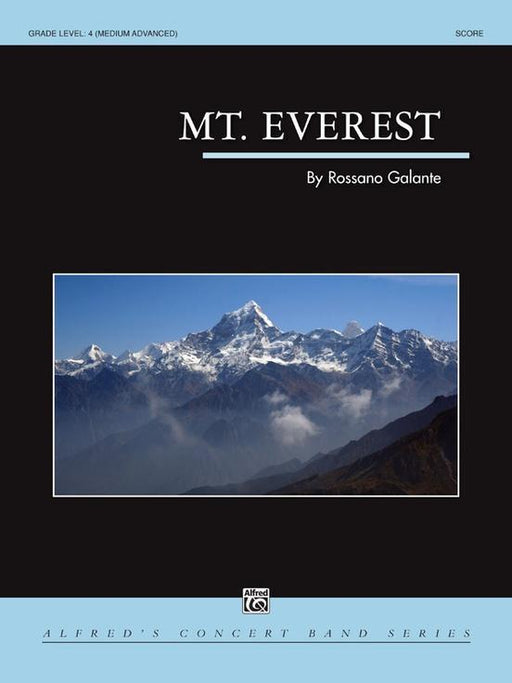 Mt. Everest, Rossano Galante Concert Band Grade 4-Concert Band-Alfred-Engadine Music