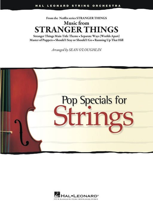 Music From Stranger Things, Sean O'Loughlin, SO Gr 3-4 SC/PTS