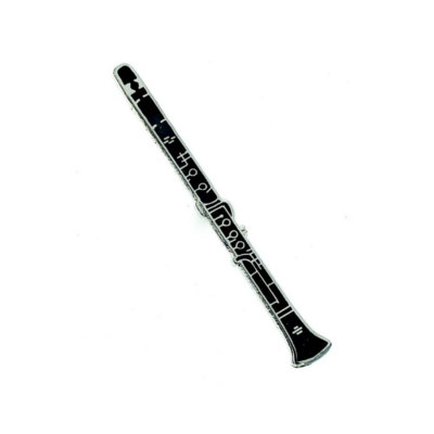 Music Pin Clarinet-Giftware Accessories-Engadine Music-Engadine Music