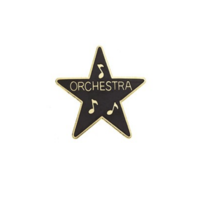 Music Pin Star Award Orchestra-Giftware Accessories-Engadine Music-Engadine Music
