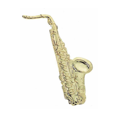 Music Pin Tenor Saxophone-Giftware Accessories-Engadine Music-Engadine Music