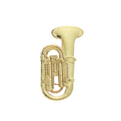 Music Pin Tuba-Giftware Accessories-Engadine Music-Engadine Music