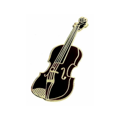 Music Pin Violin-Giftware Accessories-Engadine Music-Engadine Music