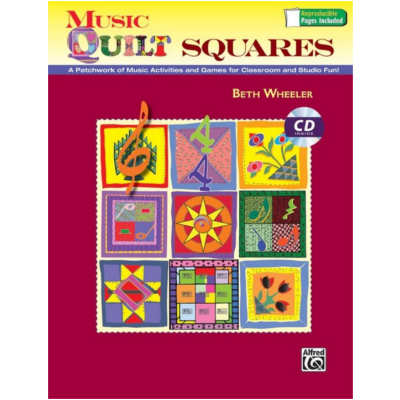 Music Quilt Squares-Games & Activities-Alfred-Engadine Music