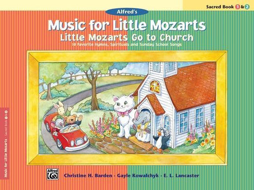 Music for Little Mozarts: Little Mozarts Go to Church, Sacred Book 1 & 2-Piano & Keyboard-Alfred-Engadine Music