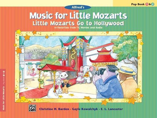 Music for Little Mozarts: Little Mozarts Go to Hollywood, Pop Book 1 & 2-Piano & Keyboard-Alfred-Engadine Music