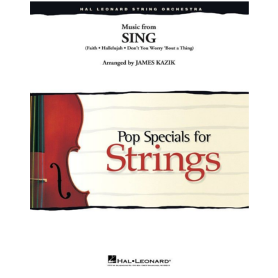 Music from Sing, Arr. James Kazik String Orchestra Grade 3-4-String Orchestra-Hal Leonard-Engadine Music