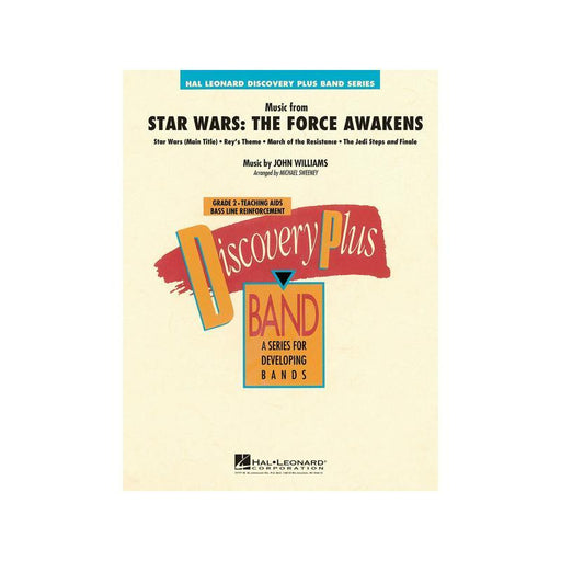 Music from Star Wars: The Force Awakens, Williams Arr. Michael Sweeney Concert Band Chart Grade 2.5-Concert Band chart-Hal Leonard-Engadine Music