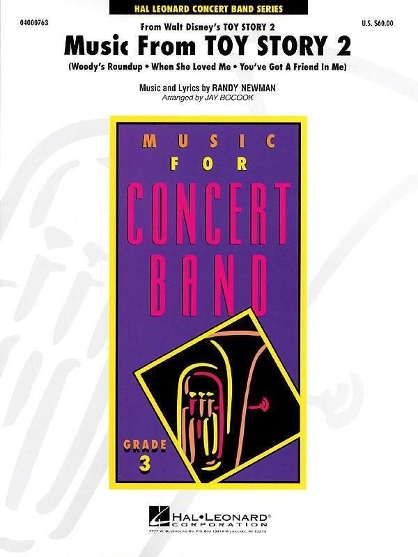 Music from Toy Story 2, Arr. Jay Bocook Concert Band Grade 3-Concert Band-Hal Leonard-Engadine Music