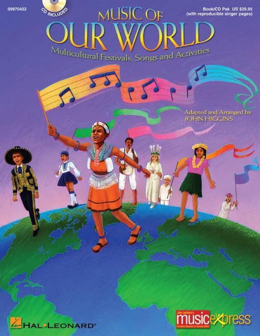 Music of Our World Bk/CD-Classroom-Hal Leonard-Engadine Music