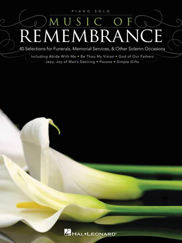 Music of Remembrance-Piano & Keyboard-Hal Leonard-Engadine Music