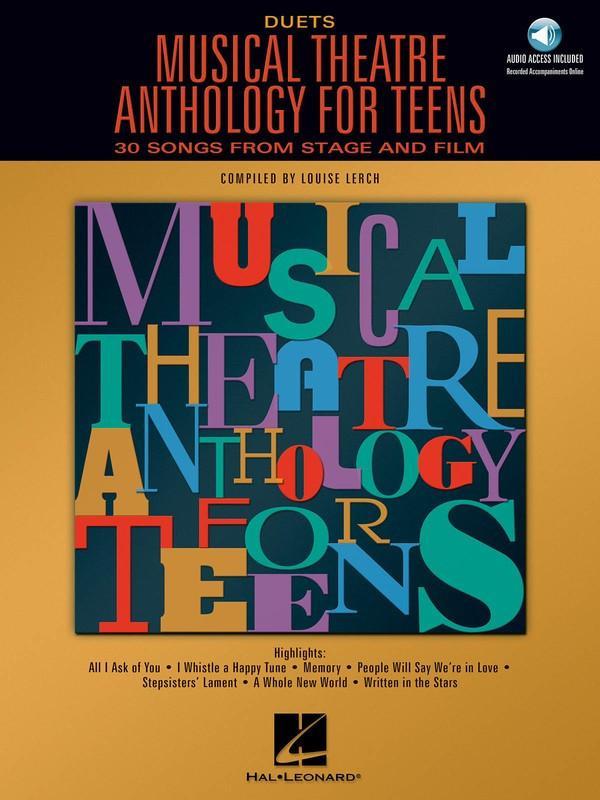Musical Theatre Anthology for Teens-Songbooks-Hal Leonard-Engadine Music