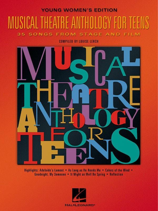 Musical Theatre Anthology for Teens, Women-Vocal-Hal Leonard-Engadine Music