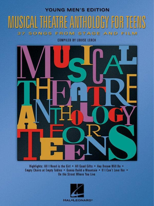 Musical Theatre Anthology for Teens, Young Men's Edition-Vocal-Hal Leonard-Engadine Music