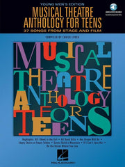Musical Theatre Anthology for Teens, Young Men's Edition with Online Audio-Vocal-Hal Leonard-Engadine Music