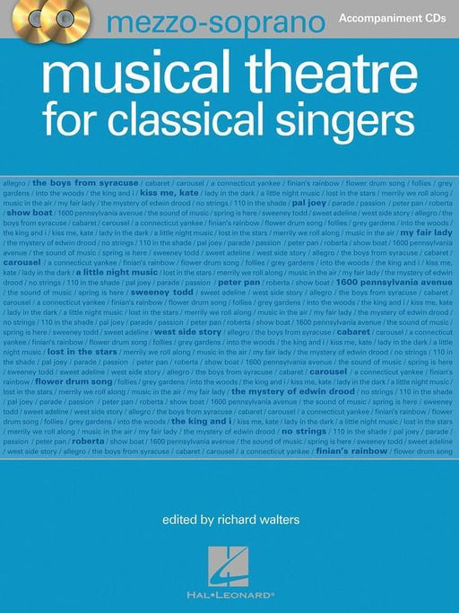 Musical Theatre for Classical Singers, Mezzo-Soprano Accompaniment CDs-Vocal-Hal Leonard-Engadine Music