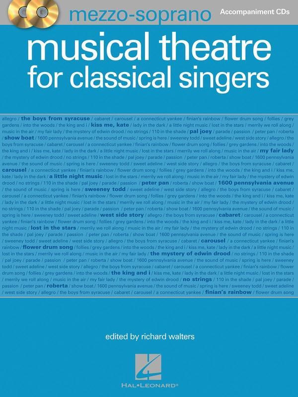 Musical Theatre for Classical Singers, Mezzo-Soprano Accompaniment CDs-Vocal-Hal Leonard-Engadine Music