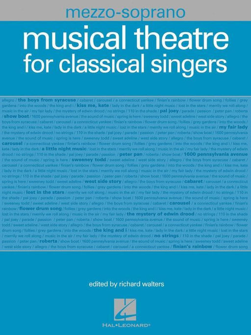 Musical Theatre for Classical Singers, Mezzo-Soprano-Vocal-Hal Leonard-Engadine Music