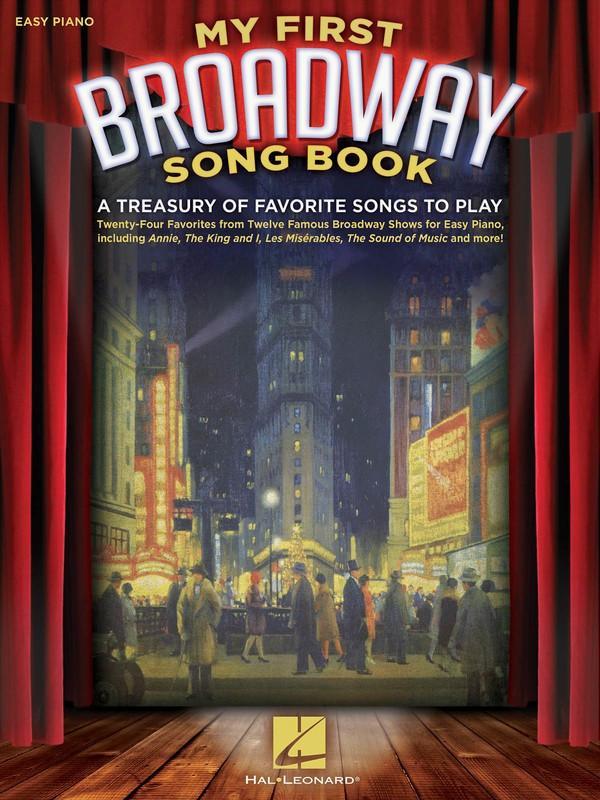 My First Broadway Songbook-Piano & Keyboard-Hal Leonard-Engadine Music