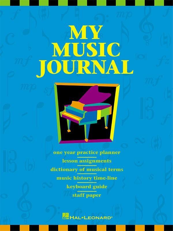 My Music Journal - Student Assignment Book-Piano & Keyboard-Hal Leonard-Engadine Music