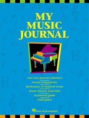 My Music Journal - Student Assignment Book-Piano & Keyboard-Hal Leonard-Engadine Music