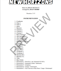 New Horizons, Joan Thorp Concert Band Grade 3-Concert Band-Thorp Music-Engadine Music