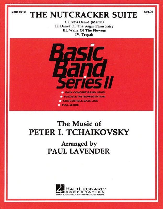 Nutcracker Suite, Tchaikovsky Arr. Paul Lavender Concert Band 2-Concert Band Chart-Hal Leonard-Engadine Music