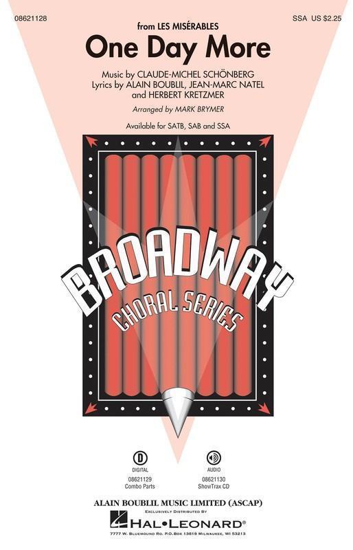 One Day More (from Les Misérables) Arr. Mark Brymer Choral-Choral-Hal Leonard-SSA-Engadine Music